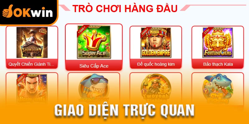 Giao diện thân thiện với người dùng