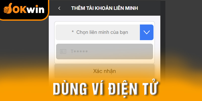 Sử dụng ví điện tử